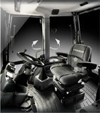 New Holland Backhoe Loader features ergonomic operators cab